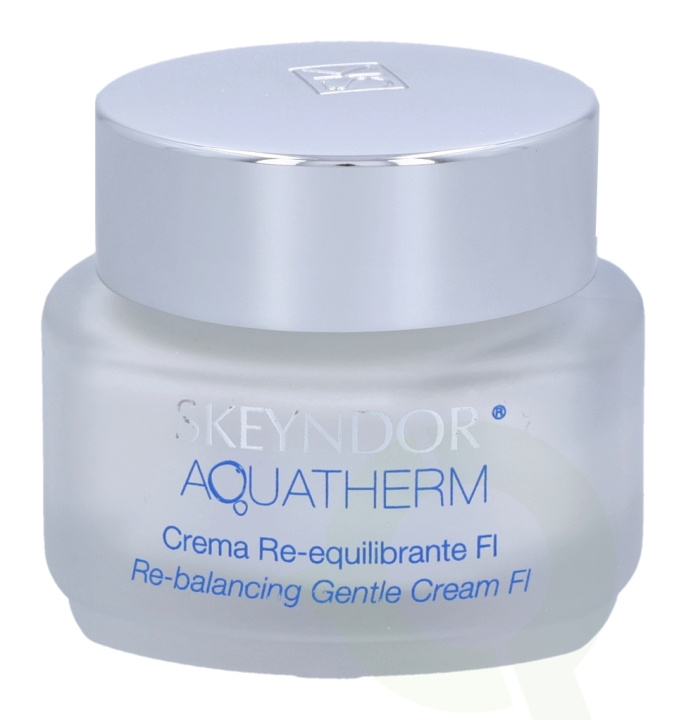 Skeyndor Aquatherm Re-Balancing Gentle Cream FI 50 ml ryhmässä KAUNEUS JA TERVEYS / Ihonhoito / Kasvot / Päivävoide @ TP E-commerce Nordic AB (C55903)