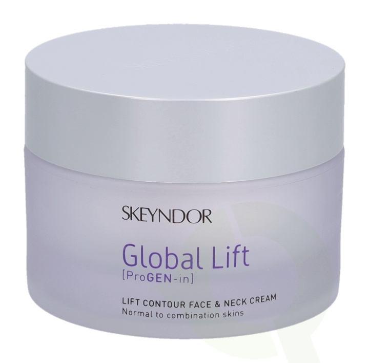 Skeyndor Global Lift Contour Face & Neck Cream 50 ml Normal To combination Skins ryhmässä KAUNEUS JA TERVEYS / Ihonhoito / Kasvot / Kasvovoide @ TP E-commerce Nordic AB (C55915)