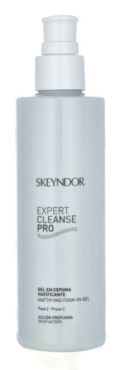 Skeyndor Expert Cleanse Pro Mattifying Foam-In-Gel 200 ml ryhmässä KAUNEUS JA TERVEYS / Ihonhoito / Kasvot / Puhdistus @ TP E-commerce Nordic AB (C55986)