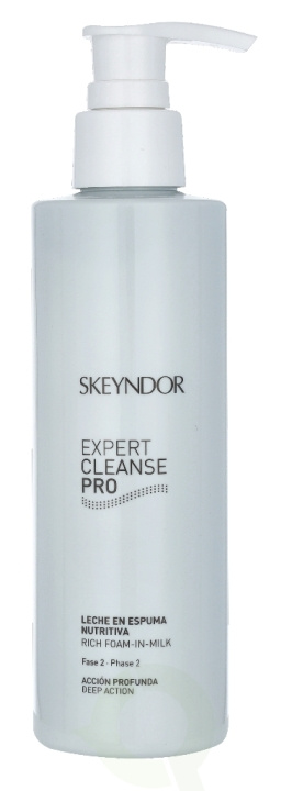 Skeyndor Expert Cleanse Pro Rich Foam-In-Milk 200 ml ryhmässä KAUNEUS JA TERVEYS / Ihonhoito / Kasvot / Puhdistus @ TP E-commerce Nordic AB (C55987)