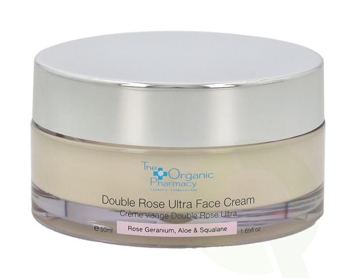 The Organic Pharmacy Double Rose Ultra Face Cream 50 ml For Very Dry Skin ryhmässä KAUNEUS JA TERVEYS / Ihonhoito / Kasvot / Kasvovoide @ TP E-commerce Nordic AB (C56201)