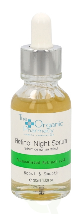 The Organic Pharmacy Retinol Night Serum 30 ml For All Skin Types ryhmässä KAUNEUS JA TERVEYS / Ihonhoito / Kasvot / Seerumit iholle @ TP E-commerce Nordic AB (C56213)