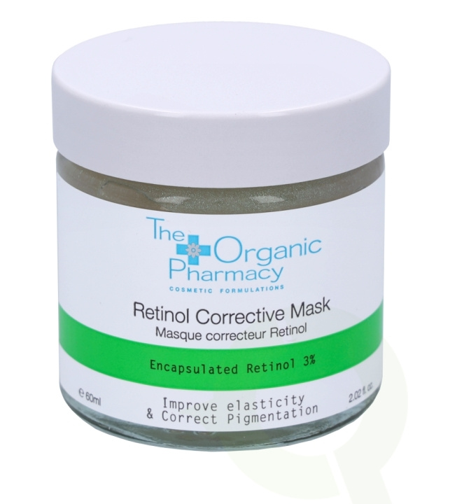 The Organic Pharmacy Retinol Corrective Mask 60 ml Improve Elasticity & Correct Pigmentation ryhmässä KAUNEUS JA TERVEYS / Ihonhoito / Kasvot / Naamiot @ TP E-commerce Nordic AB (C56261)