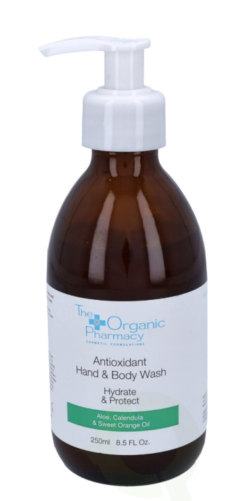 The Organic Pharmacy Antioxidant Hand & Body Wash 250 ml Aloe, Calendula & Sweet Orange Oil ryhmässä KAUNEUS JA TERVEYS / Ihonhoito / Kehon hoito / Kylpy- ja suihkugeelit @ TP E-commerce Nordic AB (C56266)