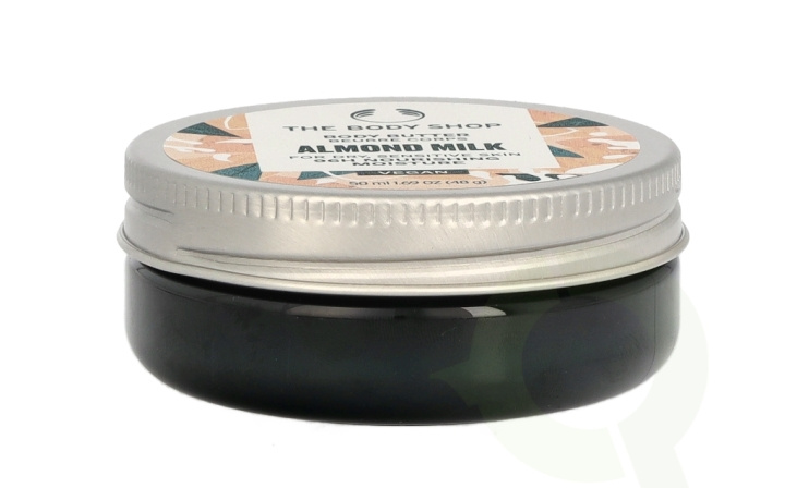 The Body Shop Body Butter 50 ml Almond Milk ryhmässä KAUNEUS JA TERVEYS / Ihonhoito / Kehon hoito / Vartalovoide @ TP E-commerce Nordic AB (C56298)