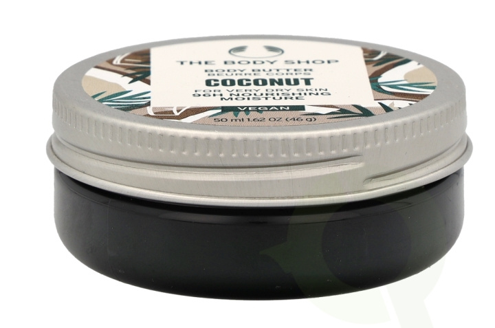 The Body Shop Body Butter 50 ml Coconut ryhmässä KAUNEUS JA TERVEYS / Ihonhoito / Kehon hoito / Vartalovoide @ TP E-commerce Nordic AB (C56300)