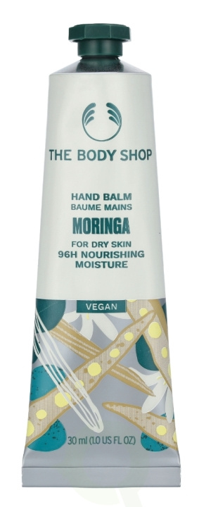 The Body Shop Hand Balm 30 ml Moringa ryhmässä KAUNEUS JA TERVEYS / Manikyyri/Pedikyyri / Käsirasva @ TP E-commerce Nordic AB (C56328)