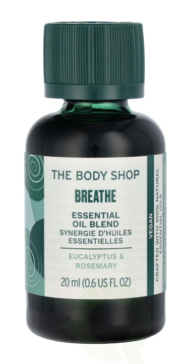 The Body Shop Breathe Essential Oil Blend 20 ml Eucalyptus & Rosemary ryhmässä KAUNEUS JA TERVEYS / Ihonhoito / Kehon hoito / Vartaloöljy @ TP E-commerce Nordic AB (C56364)