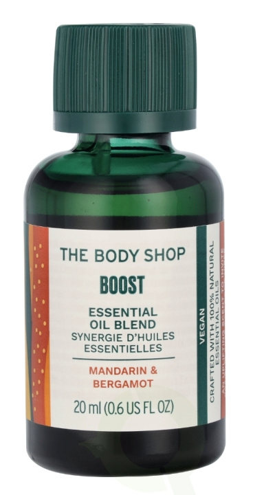 The Body Shop Boost Essential Oil Blend 20 ml Mandarin & Bergamot ryhmässä KAUNEUS JA TERVEYS / Ihonhoito / Kehon hoito / Vartaloöljy @ TP E-commerce Nordic AB (C56366)