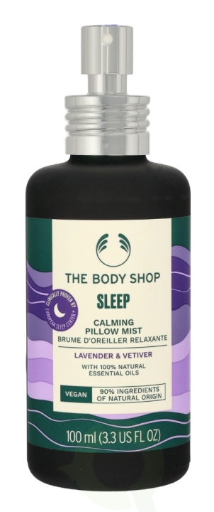 The Body Shop Sleep Calming Pillow Mist 100 ml Lavender & Vetiver ryhmässä KAUNEUS JA TERVEYS / Tuoksut & Parfyymit / Muut tuoksut / Tuoksu diffuusori @ TP E-commerce Nordic AB (C56373)