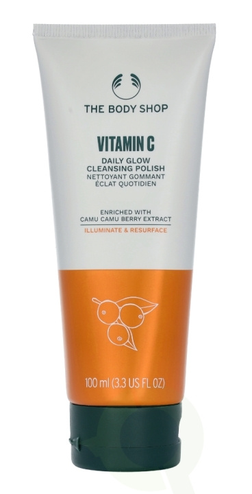 The Body Shop Daily Glow Cleansing Polish 100 ml Vitamin C ryhmässä KAUNEUS JA TERVEYS / Ihonhoito / Kasvot / Kuorinta @ TP E-commerce Nordic AB (C56383)