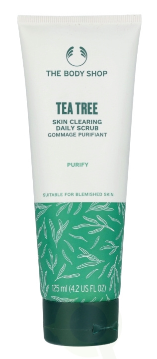 The Body Shop Tea Tree Skin Clearing Daily Scrub 125 ml For Oily/Unclean Skin ryhmässä KAUNEUS JA TERVEYS / Ihonhoito / Kasvot / Kuorinta @ TP E-commerce Nordic AB (C56390)