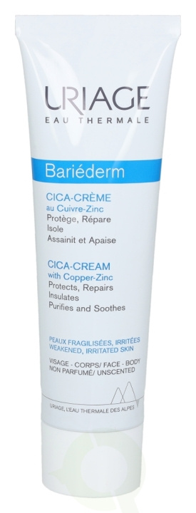 Uriage Bariederm Repairing Cica-Cream 100 ml With Copper-Zinc ryhmässä KAUNEUS JA TERVEYS / Ihonhoito / Kehon hoito / Vartalovoide @ TP E-commerce Nordic AB (C56523)