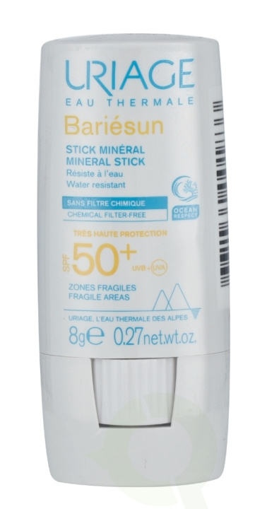 Uriage Bariesun Stick SPF50+ 8 gr ryhmässä KAUNEUS JA TERVEYS / Ihonhoito / Rusketus / Aurinkosuoja @ TP E-commerce Nordic AB (C56528)