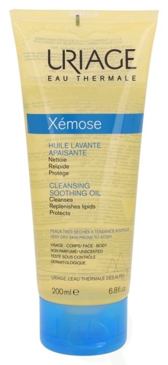 Uriage Xemose Cleansing Soothing Oil 200 ml ryhmässä KAUNEUS JA TERVEYS / Ihonhoito / Kehon hoito / Kylpy- ja suihkugeelit @ TP E-commerce Nordic AB (C56548)