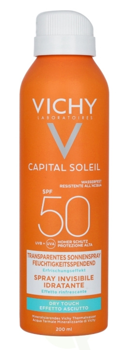 Vichy Ideal Soleil Brume Hydratante InvisibleSPF50 200 ml ryhmässä KAUNEUS JA TERVEYS / Ihonhoito / Rusketus / Aurinkosuoja @ TP E-commerce Nordic AB (C56631)