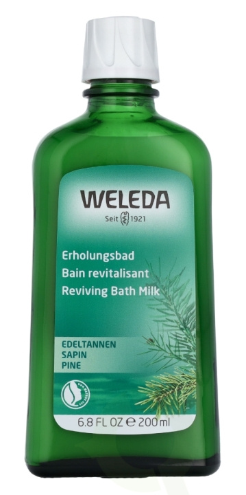 Weleda Pine Reviving Bath Milk 200 ml ryhmässä KAUNEUS JA TERVEYS / Ihonhoito / Kehon hoito / Kylpy- ja suihkugeelit @ TP E-commerce Nordic AB (C56732)