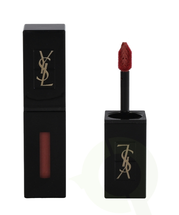 Yves Saint Laurent YSL Rouge Pur Couture Vernis A Levres Vinyl Creamy Lip Stain 5.5 ml #407 Carmin Session ryhmässä KAUNEUS JA TERVEYS / Meikit / Huulet / Huulikiilto / Plumper @ TP E-commerce Nordic AB (C56800)