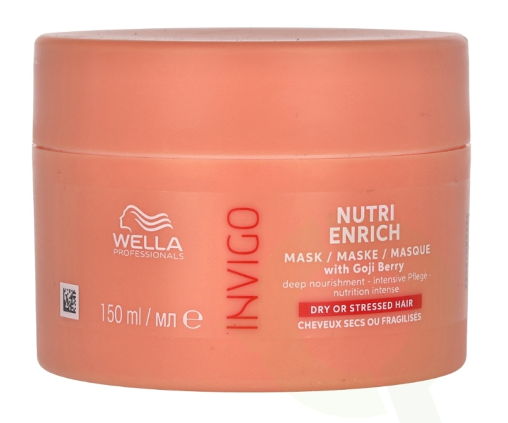 Wella Invigo - Nutri-Enrich Deep Nourishing Mask 150 ml With Goji Berry ryhmässä KAUNEUS JA TERVEYS / Hiukset &Stailaus / Hiustenhoito / Hiusnaamio @ TP E-commerce Nordic AB (C56865)