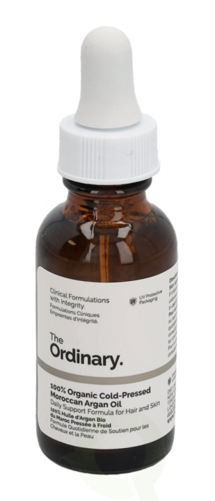 The Ordinary 100% Organic Moroccan Argan Oil 30 ml ryhmässä KAUNEUS JA TERVEYS / Ihonhoito / Kasvot / Kasvoöljy @ TP E-commerce Nordic AB (C56918)