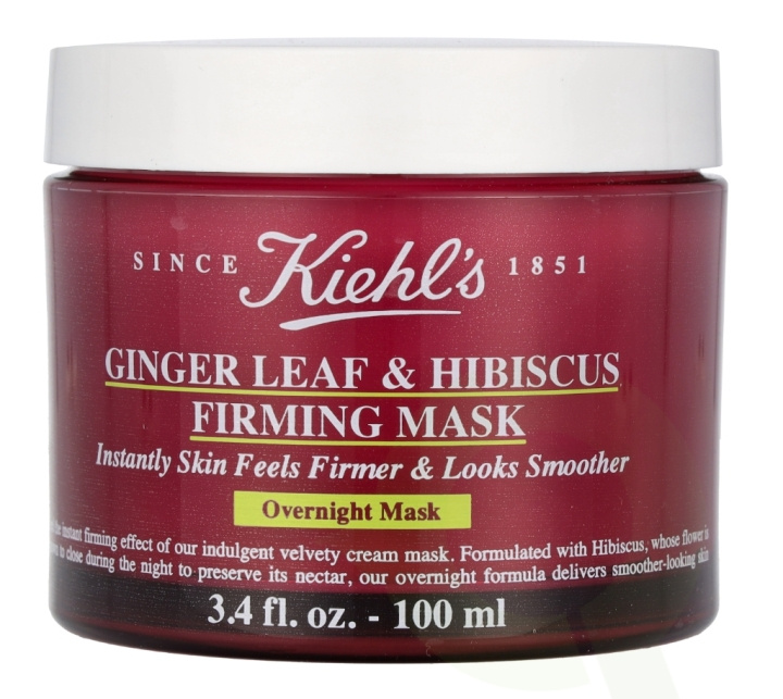 Kiehls Kiehl\'s Ginger Leaf & Hibiscus Firming Mask 100 ml ryhmässä KAUNEUS JA TERVEYS / Ihonhoito / Kasvot / Kasvovoide @ TP E-commerce Nordic AB (C57050)