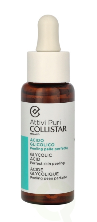 Collistar Pure Actives Glycolic Acid 30 ml ryhmässä KAUNEUS JA TERVEYS / Ihonhoito / Kasvot / Seerumit iholle @ TP E-commerce Nordic AB (C57542)