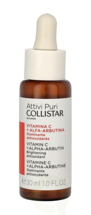 Collistar Pure Actives Vitamine C + Aplha-Arbutin Serum 30 ml ryhmässä KAUNEUS JA TERVEYS / Ihonhoito / Kasvot / Seerumit iholle @ TP E-commerce Nordic AB (C57545)