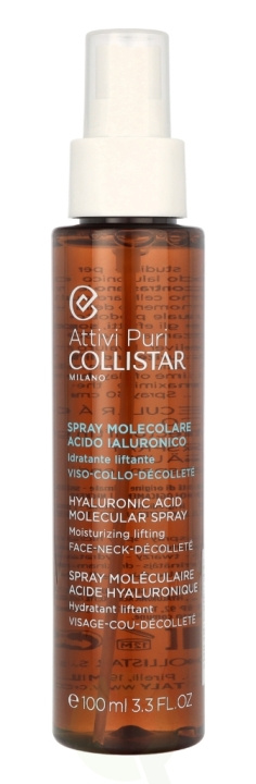 Collistar Pure Actives Hyaluronic Acid Molecular Spray 100 ml ryhmässä KAUNEUS JA TERVEYS / Ihonhoito / Kasvot / Seerumit iholle @ TP E-commerce Nordic AB (C57549)