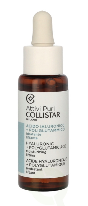 Collistar Attivi Puri Hyaluronic + Polyglutamic Face Serum 30 ml ryhmässä KAUNEUS JA TERVEYS / Ihonhoito / Kasvot / Seerumit iholle @ TP E-commerce Nordic AB (C57552)