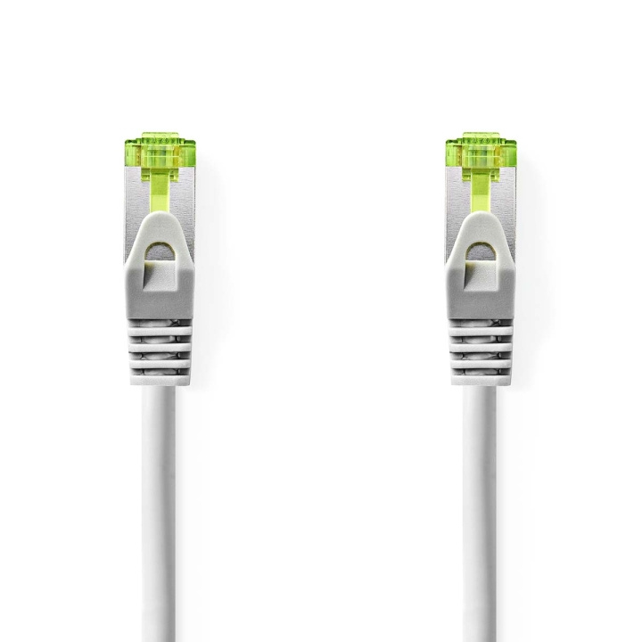 Nedis CAT7 verkkokaapeli | S/FTP | RJ45 uros | RJ45 uros | 15.0 m | Snagless | Pyöreä | LSZH | Harmaa | Label ryhmässä TIETOKOONET & TARVIKKEET / Kaapelit & Sovittimet / Verkko / Cat7 @ TP E-commerce Nordic AB (C57872)