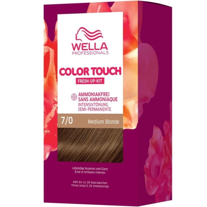 Wella Color Touch Pure Naturals 7/0 Medium Blonde ryhmässä KAUNEUS JA TERVEYS / Hiukset &Stailaus / Hiustenhoito / Hiusväri / Hiusväri & Väripommi @ TP E-commerce Nordic AB (C57924)