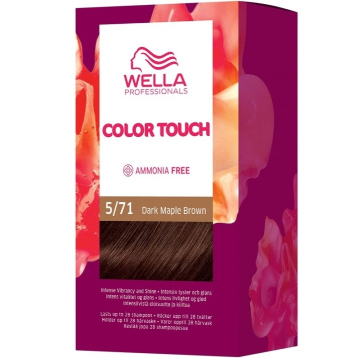 Wella Color Touch Deep Browns 5/71 Dark Maple Brown ryhmässä KAUNEUS JA TERVEYS / Hiukset &Stailaus / Hiustenhoito / Hiusväri / Hiusväri & Väripommi @ TP E-commerce Nordic AB (C57937)