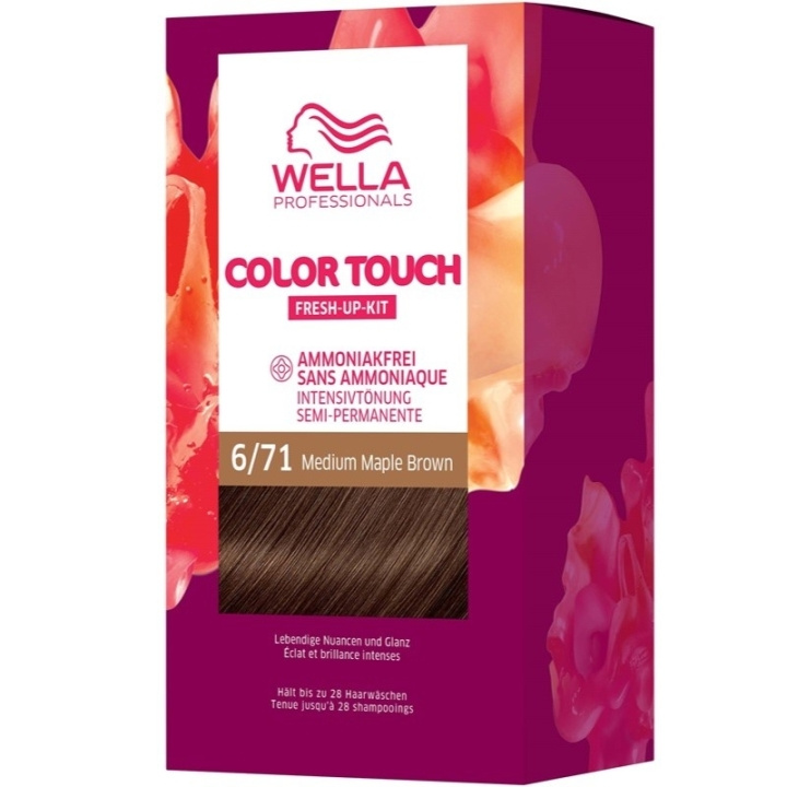 Wella Color Touch Deep Browns 6/71 Medium Maple Brown ryhmässä KAUNEUS JA TERVEYS / Hiukset &Stailaus / Hiustenhoito / Hiusväri / Hiusväri & Väripommi @ TP E-commerce Nordic AB (C57938)