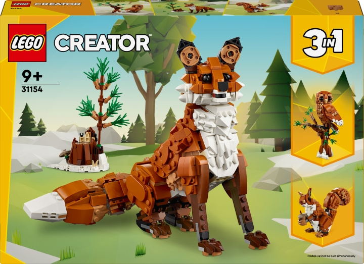 LEGO Creator 31154 - Metsän eläimet: Kettu ryhmässä LELUT, TUOTTEET LAPSILLE JA VAUVOILLE / Leikkikalut, Askartelu &Pelit / Rakennuslelut / Lego @ TP E-commerce Nordic AB (C58540)