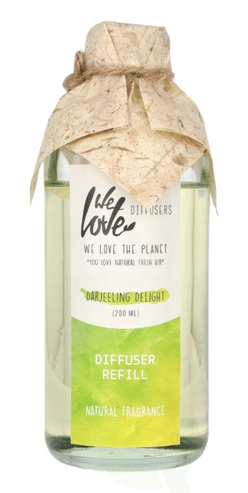 We Love The Planet 100% Essential Oil Diffuser - Refill 200 ml Darjeeling Delight ryhmässä KAUNEUS JA TERVEYS / Tuoksut & Parfyymit / Muut tuoksut / Tuoksu diffuusori @ TP E-commerce Nordic AB (C58710)