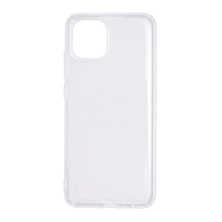 Essentials Samsung Galaxy A03 TPU back cover, Transparent ryhmässä ÄLYPUHELIMET JA TABLETIT / Puhelimen suojakotelo / Samsung @ TP E-commerce Nordic AB (C59170)