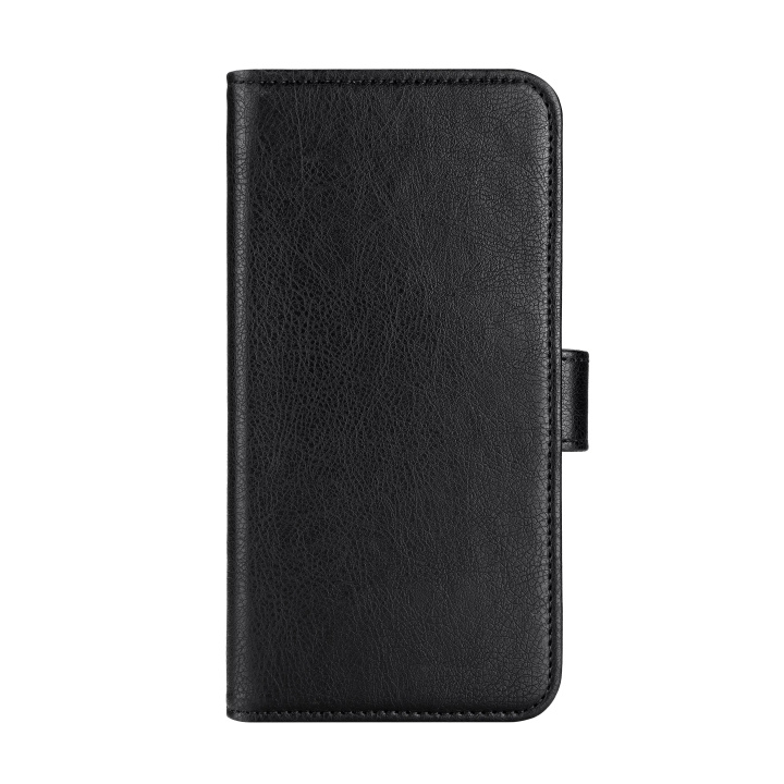 Essentials Samsung Galaxy A34 5G PU wallet, detachable, black ryhmässä ÄLYPUHELIMET JA TABLETIT / Puhelimen suojakotelo / Samsung @ TP E-commerce Nordic AB (C59199)