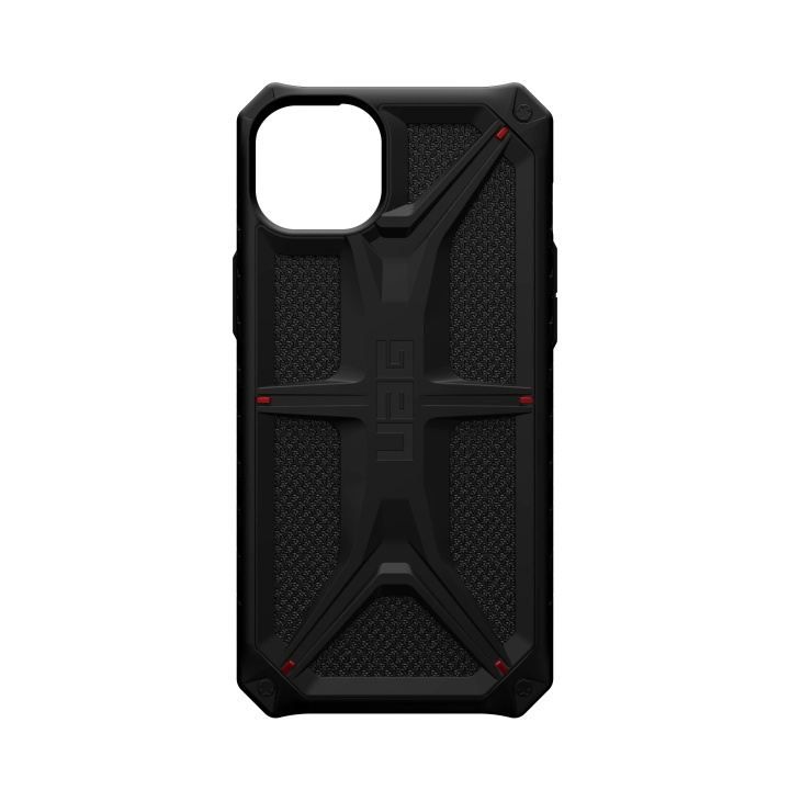 Urban Armor Gear iPhone 14 Plus Monarch - Kevlar Black ryhmässä ÄLYPUHELIMET JA TABLETIT / Puhelimen suojakotelo / Apple / iPhone 14 @ TP E-commerce Nordic AB (C59623)