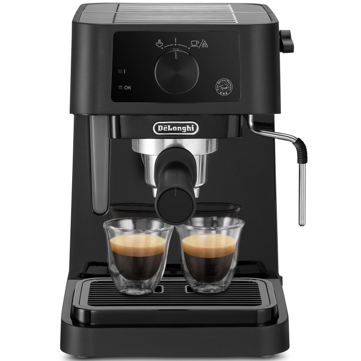 DeLonghi Espressomaskin Manual EC235.BK Stilosa inkl. mjölkskummare ryhmässä KOTI, TALOUS JA PUUTARHA / Kodinkoneet / Kahvikoneet ja tarvikkeet / Espressokoneet @ TP E-commerce Nordic AB (C60288)