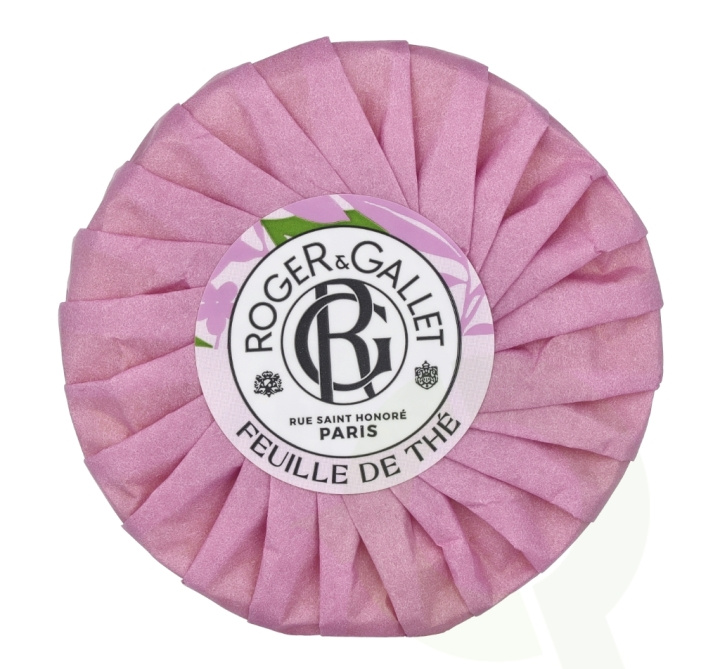 Roger & Gallet Feuille De The Soap Bar 100 g ryhmässä KOTI, TALOUS JA PUUTARHA / Kylpyhuone / Muut @ TP E-commerce Nordic AB (C60337)