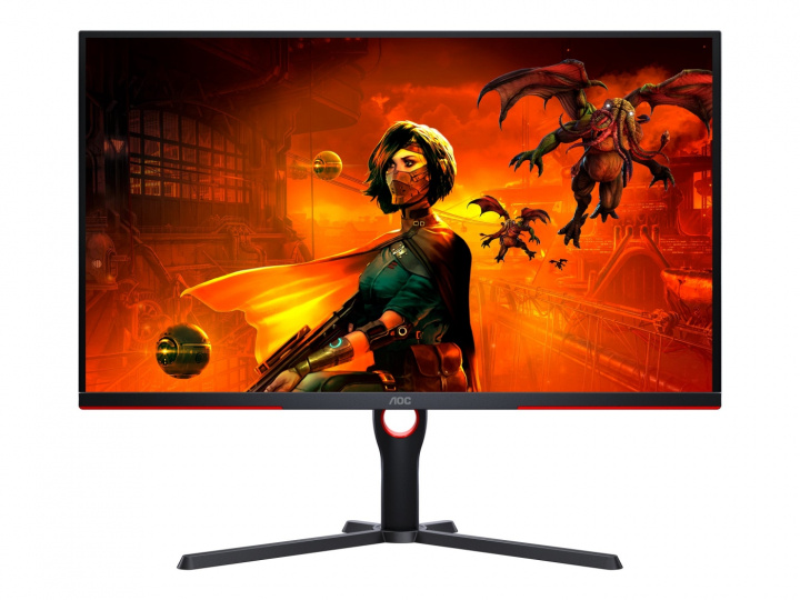 AOC Gaming U32G3X/BK 32 3840 x 2160 (4K) HDMI DisplayPort 144Hz ryhmässä TIETOKOONET & TARVIKKEET / Näytöt / Tietokonenäytöt @ TP E-commerce Nordic AB (C60424)