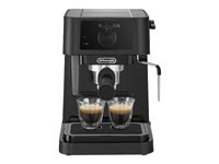 DeLonghi De\'Longhi Stilosa EC230.BK Kaffemaskin Svart ryhmässä KOTI, TALOUS JA PUUTARHA / Kodinkoneet / Kahvikoneet ja tarvikkeet / Espressokoneet @ TP E-commerce Nordic AB (C60535)