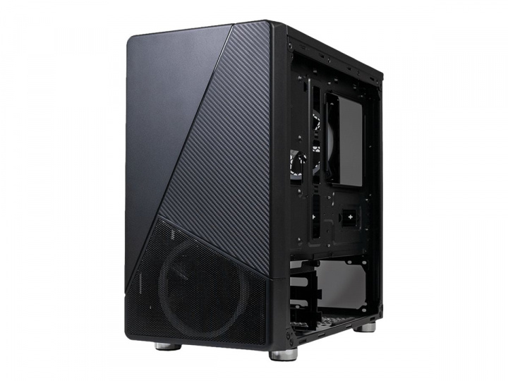 AZZA Noir Torn Micro-ATX No power supply Black ryhmässä TIETOKOONET & TARVIKKEET / Tietokoneen komponentit / Asennuspohja @ TP E-commerce Nordic AB (C61253)