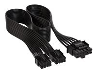 Corsair 12VHPWR (female) - 8 pin PCI Express power (female) Black Power cable ryhmässä TIETOKOONET & TARVIKKEET / Verkko / Verkkokortti / PCI Express @ TP E-commerce Nordic AB (C61372)