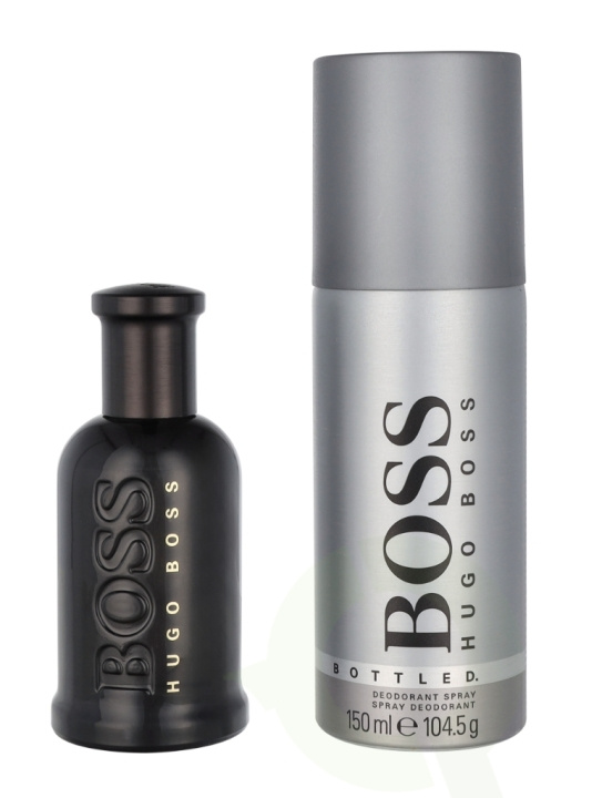 Hugo Boss Bottled Giftset 200 ml Parfum Spray 50ml/Deodorant Spray 150ml ryhmässä KAUNEUS JA TERVEYS / Lahjapakkaukset / Miesten lahjapakkaukset @ TP E-commerce Nordic AB (C61493)