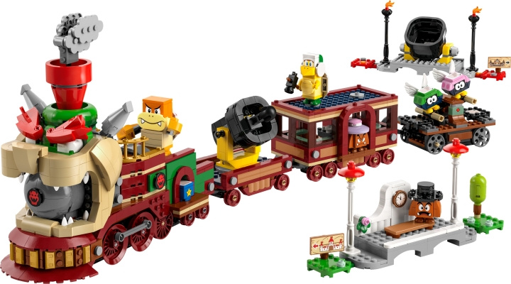 LEGO Super Mario 71437 - Bowserin pikajuna ryhmässä LELUT, TUOTTEET LAPSILLE JA VAUVOILLE / Leikkikalut, Askartelu &Pelit / Rakennuslelut / Lego @ TP E-commerce Nordic AB (C61580)