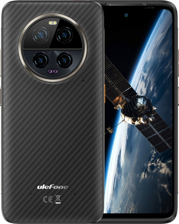 Ulefone Armor 23 Ultra 5G -puhelin, 512/12 Gt, musta ryhmässä ÄLYPUHELIMET JA TABLETIT / Kännykät & smartphones @ TP E-commerce Nordic AB (C61581)