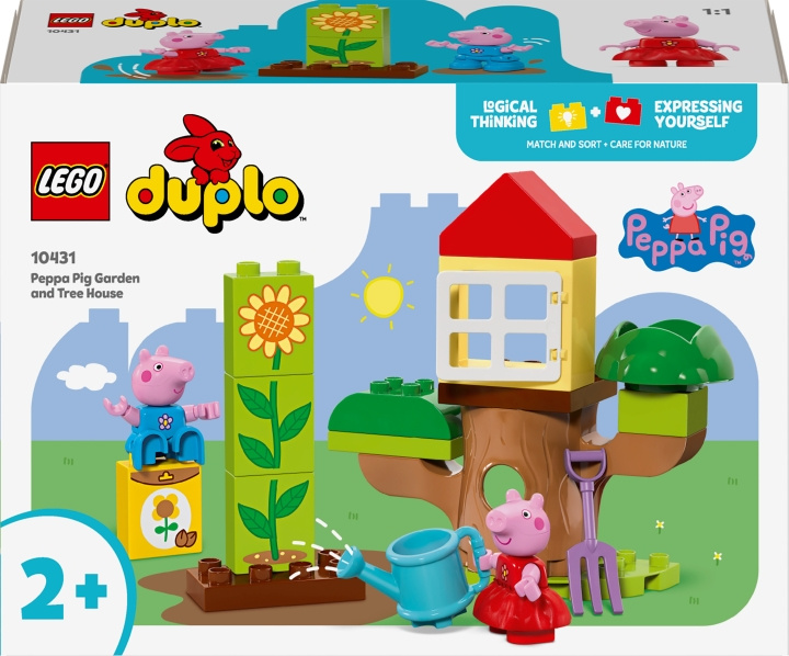 LEGO DUPLO Peppa Pig - Pipsa Possun piha ja puumaja ryhmässä LELUT, TUOTTEET LAPSILLE JA VAUVOILLE / Leikkikalut, Askartelu &Pelit / Rakennuslelut / Lego @ TP E-commerce Nordic AB (C61589)