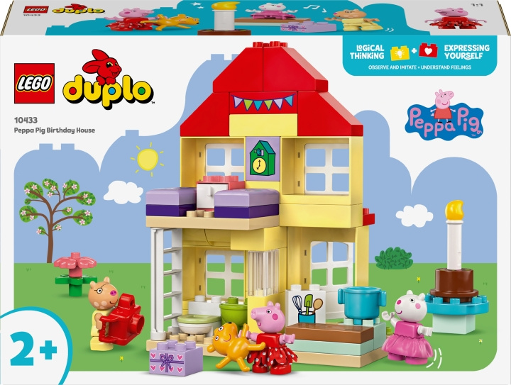 LEGO DUPLO Peppa Pig - Pipsa Possun syntymäpäivätalo ryhmässä LELUT, TUOTTEET LAPSILLE JA VAUVOILLE / Leikkikalut, Askartelu &Pelit / Rakennuslelut / Lego @ TP E-commerce Nordic AB (C61591)