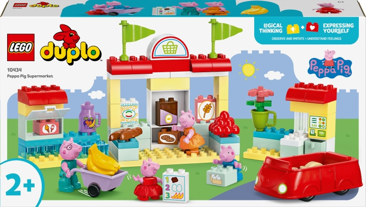 LEGO DUPLO Peppa Pig - Pipsa Possun supermarket ryhmässä LELUT, TUOTTEET LAPSILLE JA VAUVOILLE / Leikkikalut, Askartelu &Pelit / Rakennuslelut / Lego @ TP E-commerce Nordic AB (C61592)